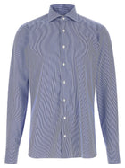 Borriello Marechiaro Collar Shirt Blue
