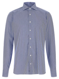 Borriello Marechiaro Collar Shirt Blue