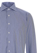 Borriello Marechiaro Collar Shirt Blue, view 3