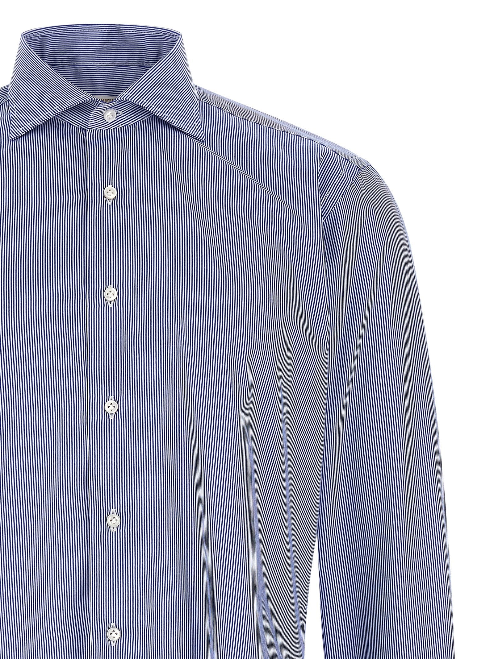 Borriello Marechiaro Collar Shirt Blue