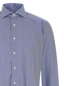 Borriello Marechiaro Collar Shirt Blue