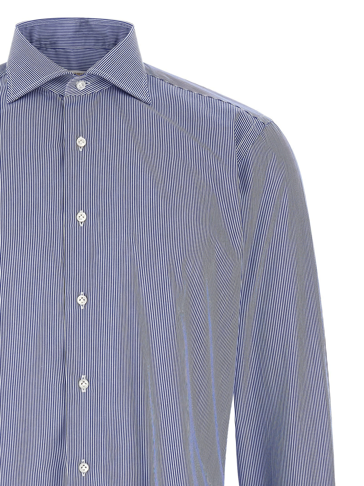 Borriello Marechiaro Collar Shirt Blue, view 3