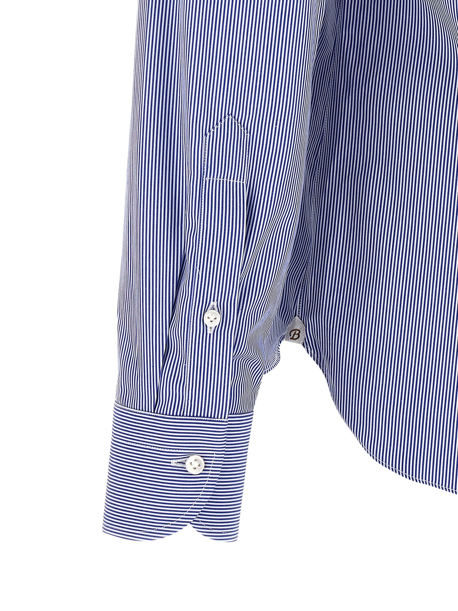 Borriello Marechiaro Collar Shirt Blue