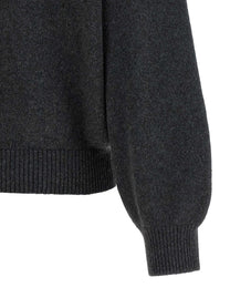 Khaite Margaux Sweater Grey