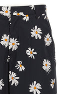 Moschino Margherite Print Bermuda Shorts Black, view 3