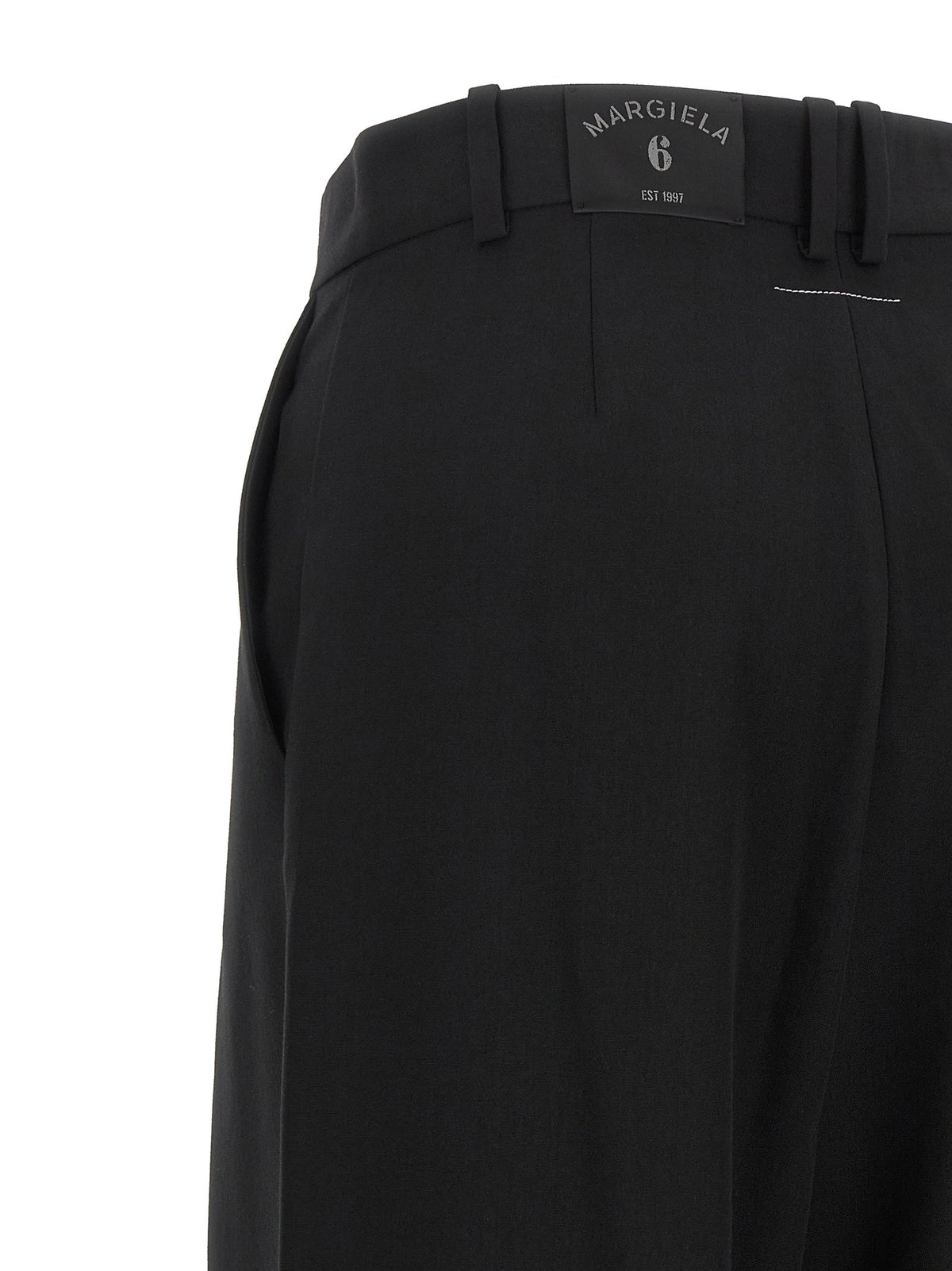 MM6 Maison Margiela Margiela Pants Black, view 4