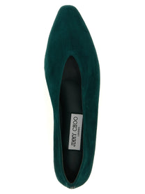 Jimmy Choo Margot Ballet Flats Green