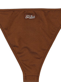 Mc2 Saint Barth Marielle Bikini Bottoms Brown