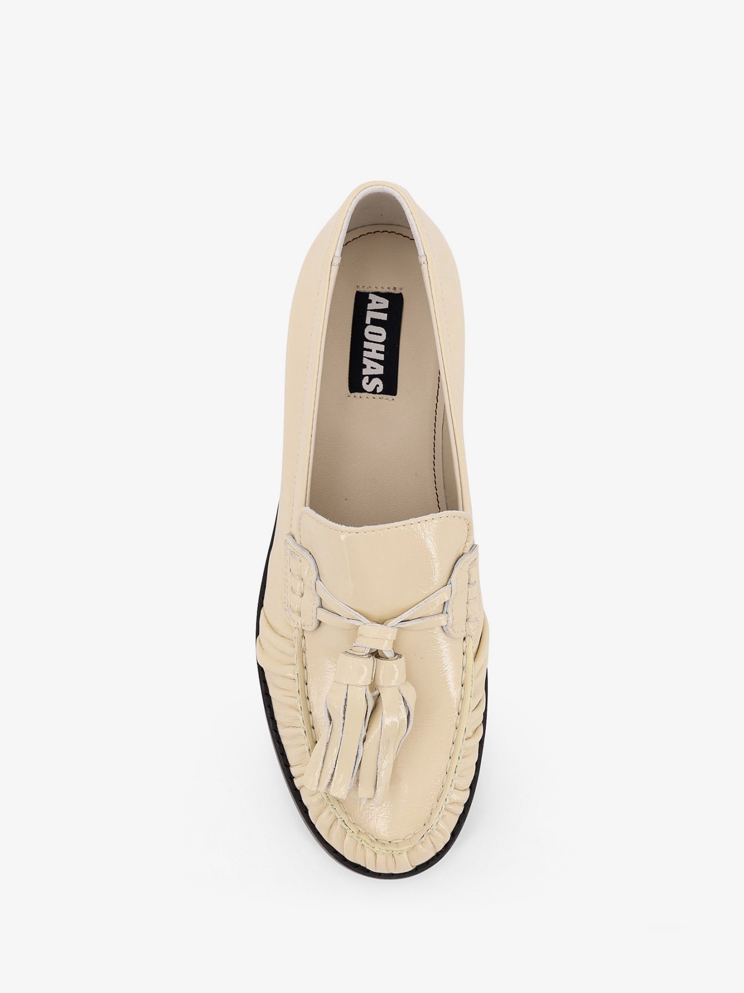 Alohas Women's Marietta Leather Loafers Red