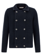 Brunello Cucinelli Marina Cardigan Blue
