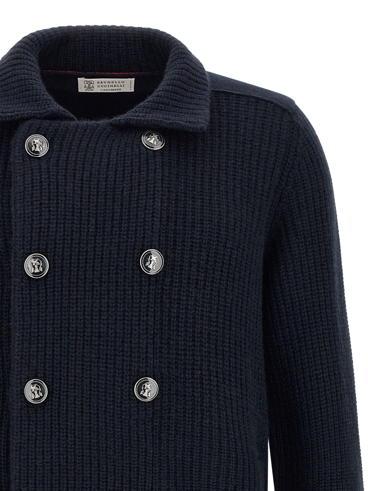 Brunello Cucinelli Marina Cardigan Blue, view 3