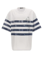 Dolce&amp;Gabbana Marina Print Shirt White