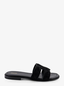 Celine Women's Marina Suede Sandals Black