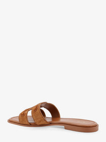 Celine Women's Marina Suede Sandals CINAMMON