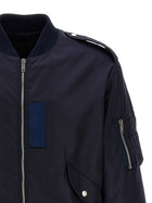 Givenchy Marine Bomber Jacket Blue, view 3
