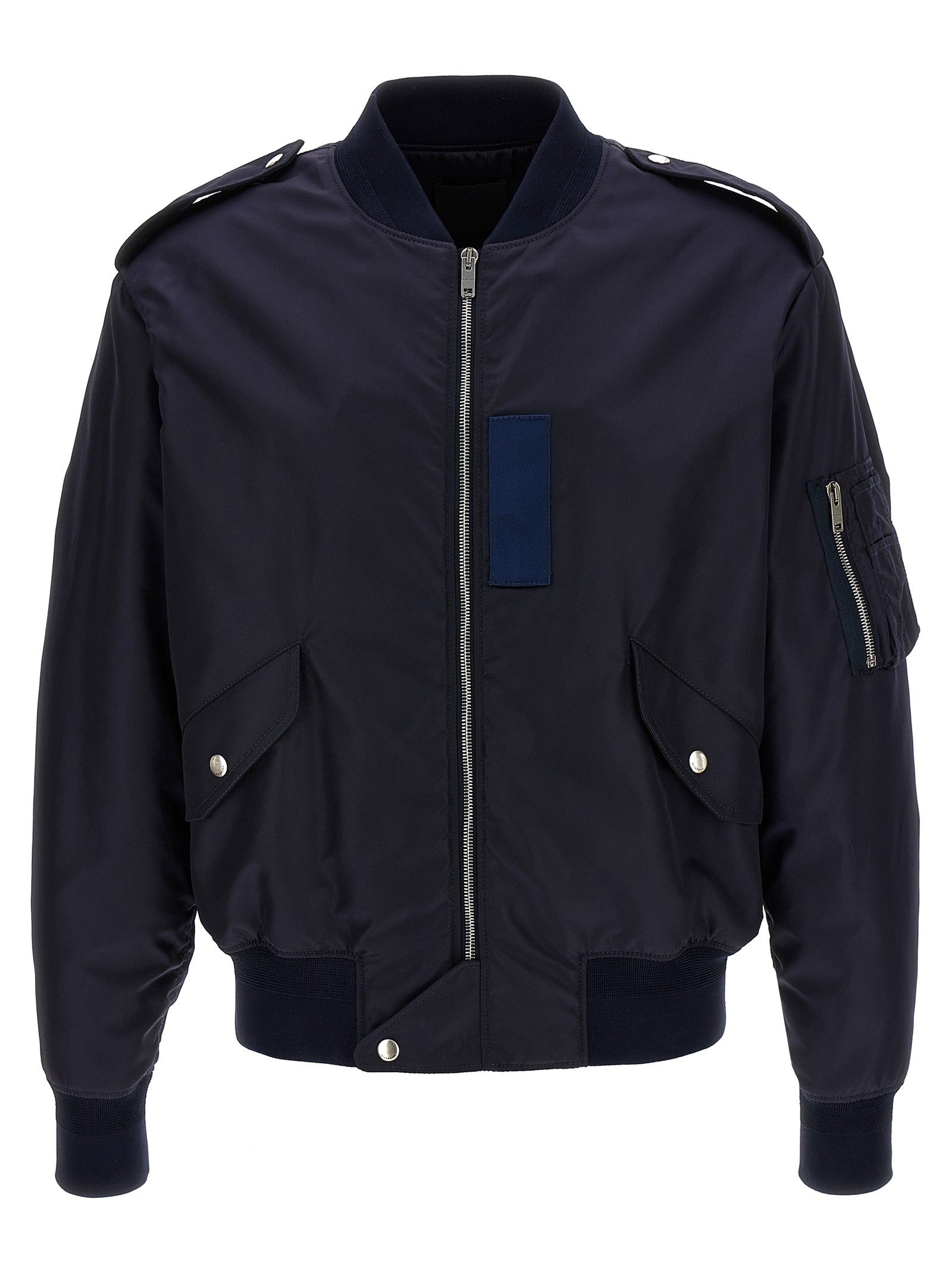 Givenchy Marine Bomber Jacket Blue
