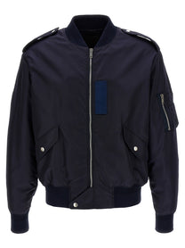 Givenchy Marine Bomber Jacket Blue