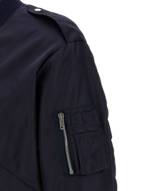 Givenchy Marine Bomber Jacket Blue