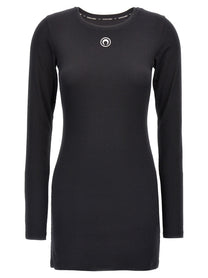 MARINE SERRE - MARINE SERRE - ’Moon Logo’ dress - Women’s Clothing