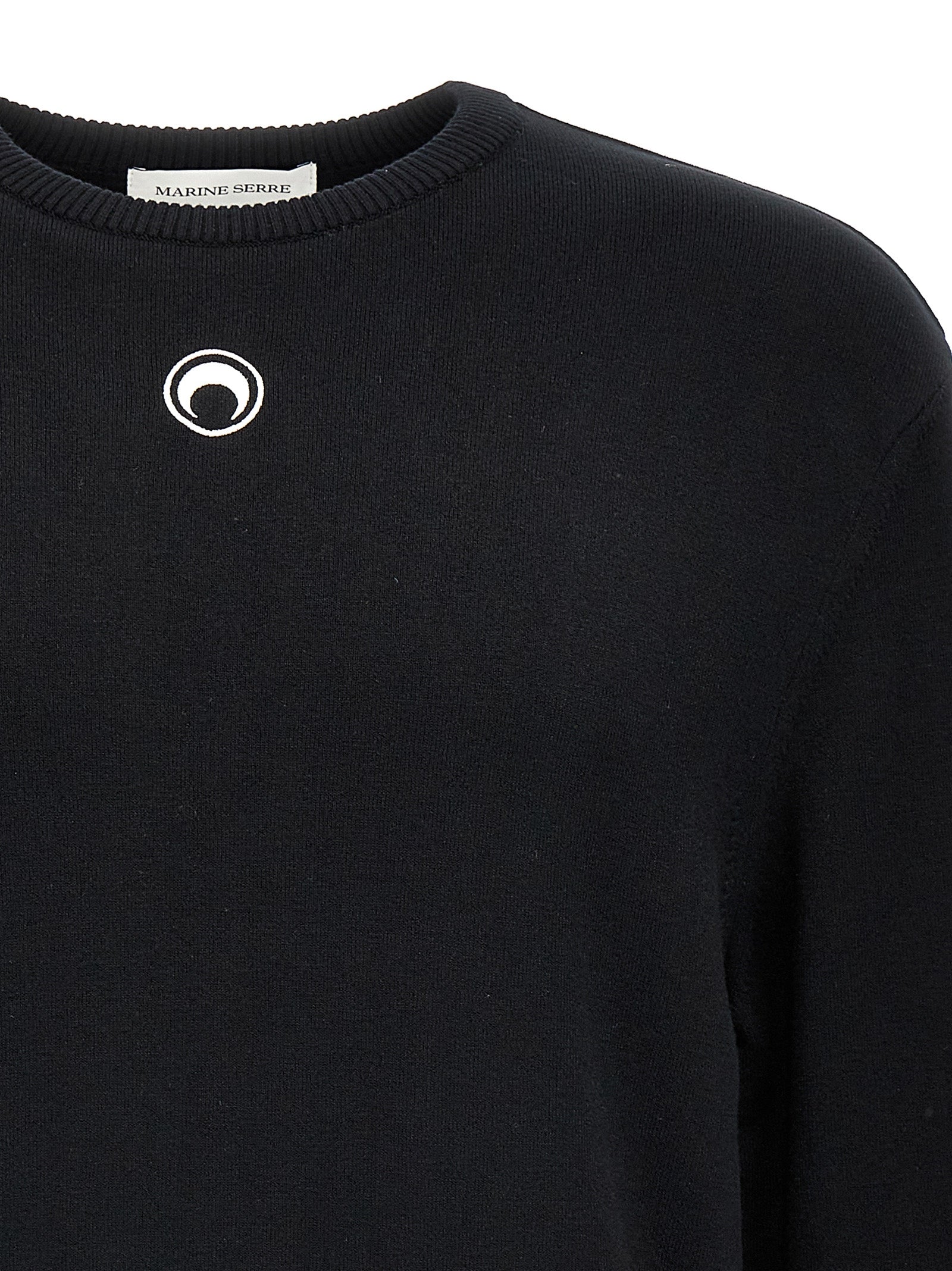 MARINE SERRE - MARINE SERRE - ’Moon Logo’ sweater - Men’s Knitwear
