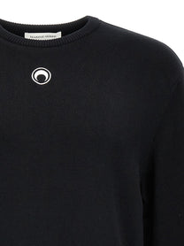 MARINE SERRE - MARINE SERRE - ’Moon Logo’ sweater - Men’s Knitwear