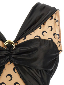 MARINE SERRE - MARINE SERRE - Logo bodysuit - Women’s Tops