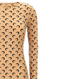 MARINE SERRE - MARINE SERRE - ’Moon Printed’ catsuit - Women’s Tops