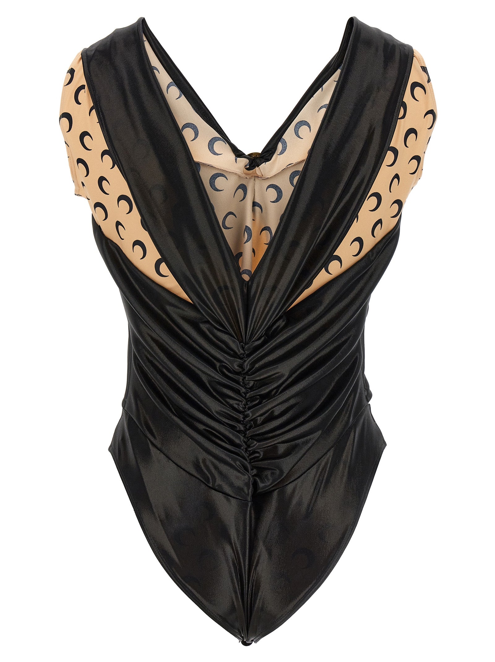 MARINE SERRE - MARINE SERRE - Logo bodysuit - Women’s Tops