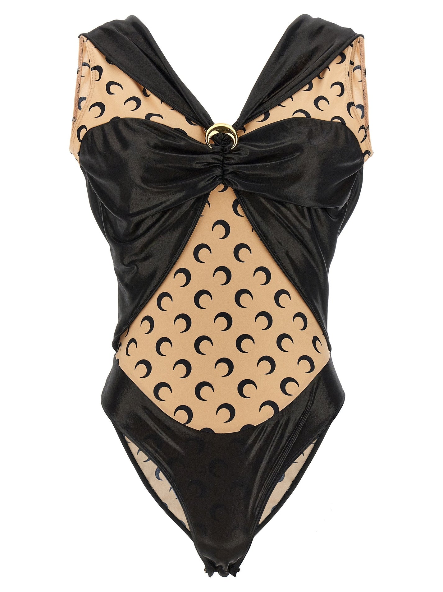 MARINE SERRE - MARINE SERRE - Logo bodysuit - Women’s Tops