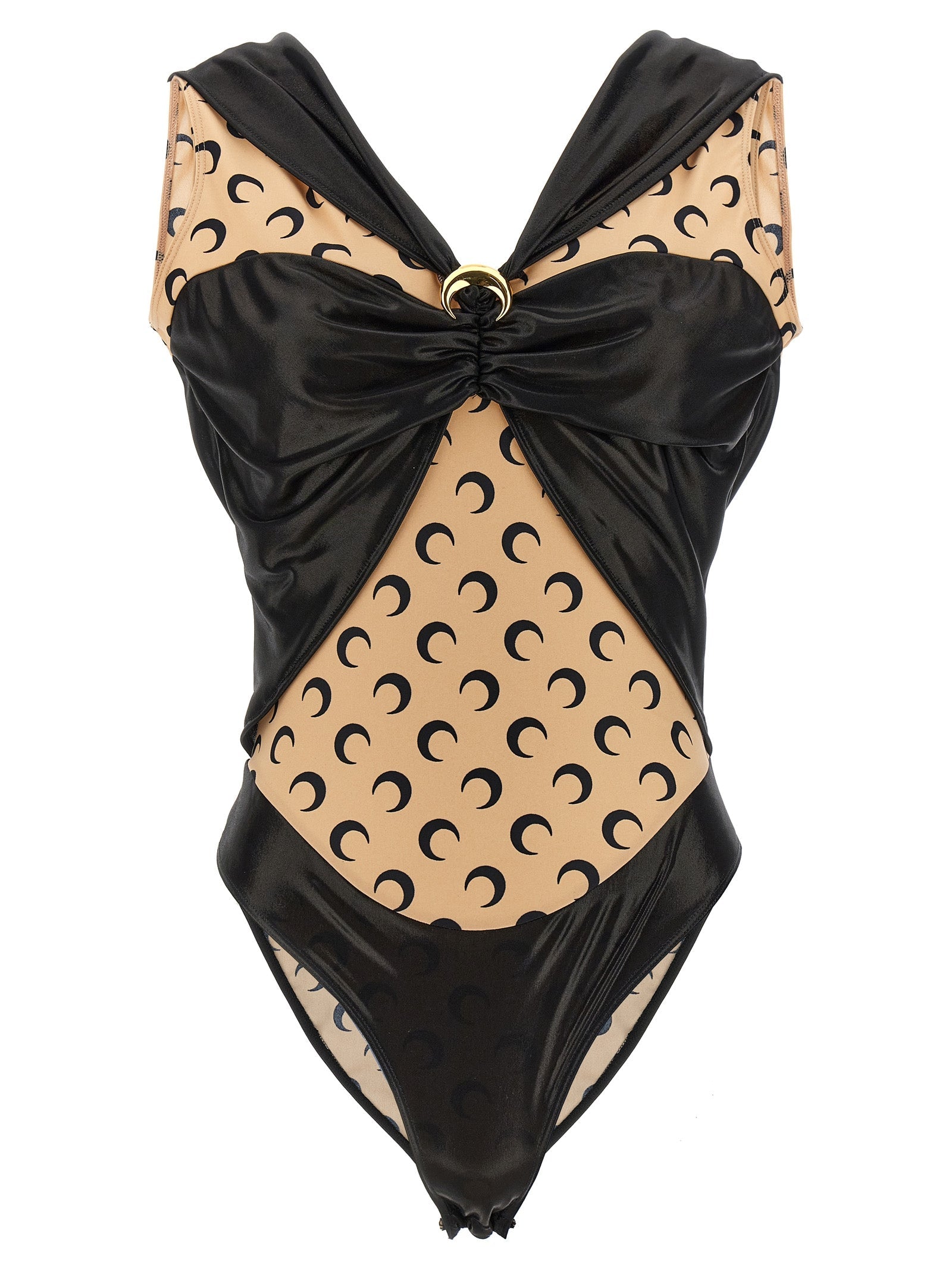 MARINE SERRE - MARINE SERRE - Logo bodysuit - Women’s Tops