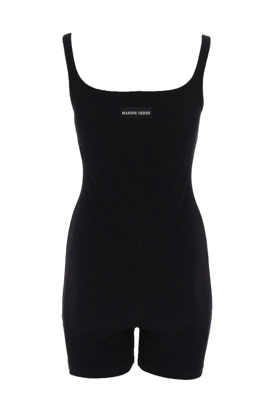 Marine Serre Women's Short Jumpsuit Black, view 2