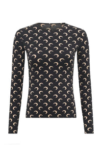 Marine Serre Women's Top Moon Black