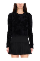 Marine Serre Women's Wild Fluffy Jersey Black