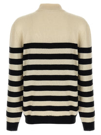 Balmain Marinière Sweater White