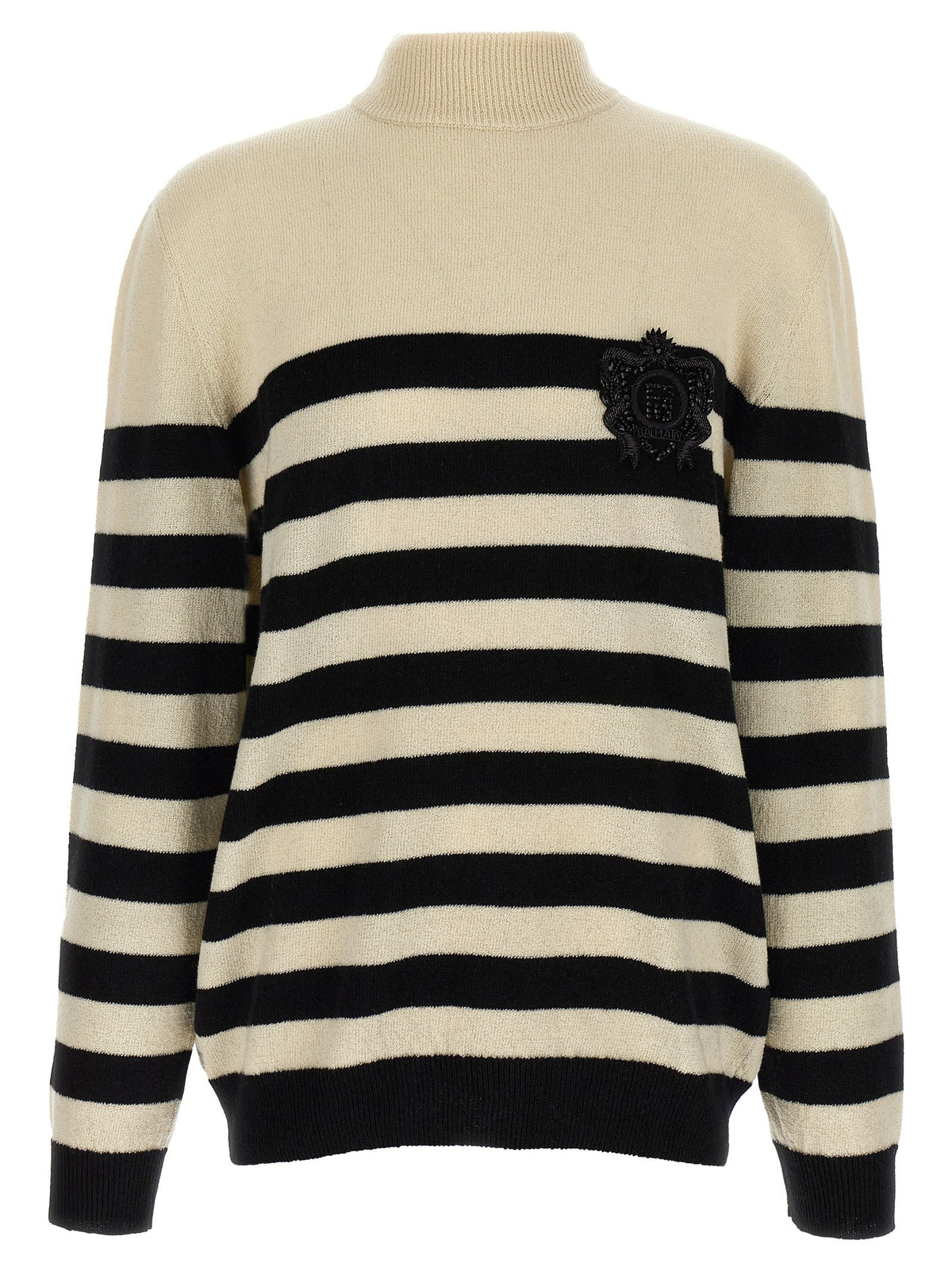 Balmain Marinière Sweater White