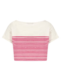 Balmain Marinière Shirt Pink