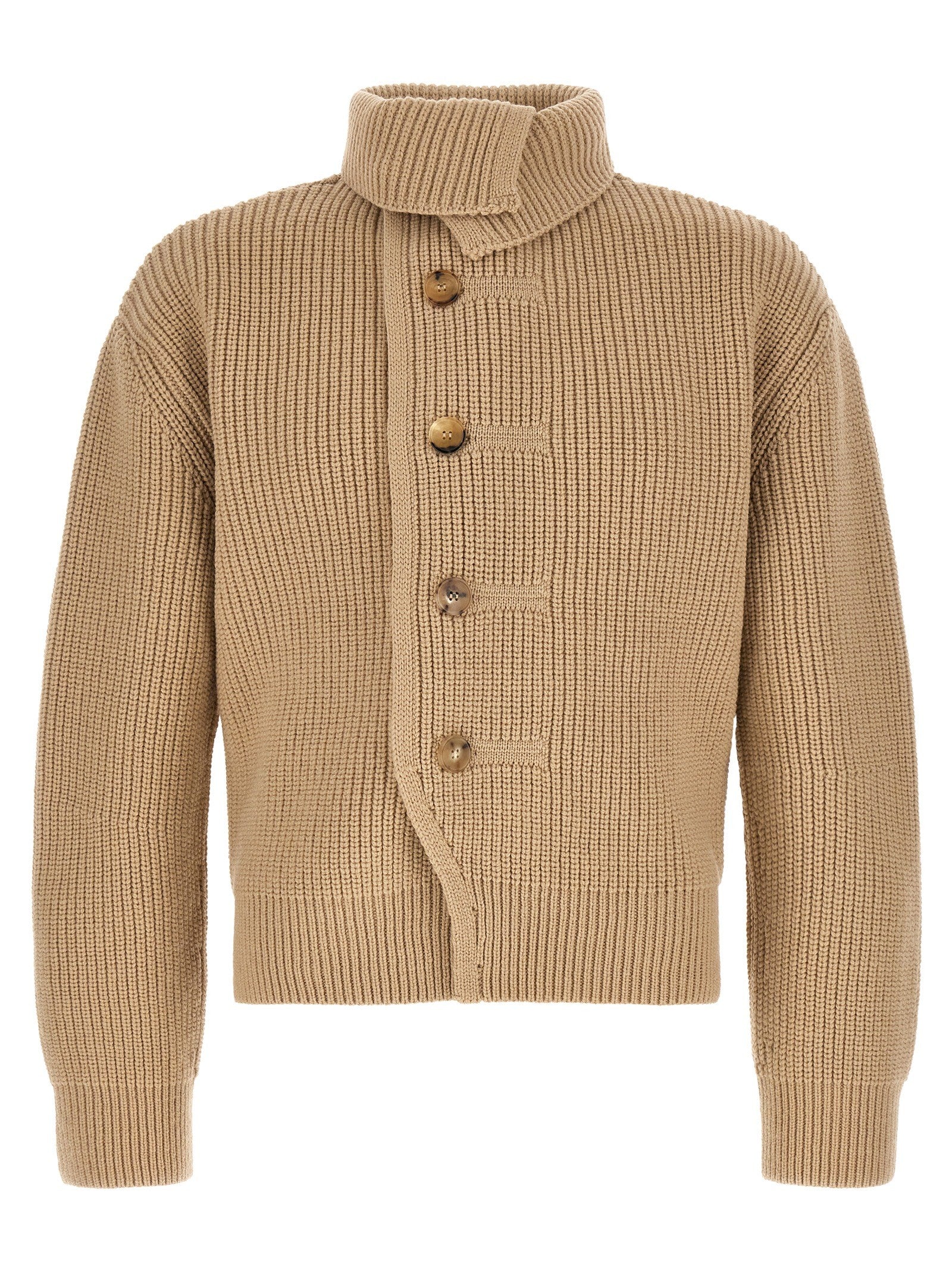 Dries Van Noten Marino Cardigan Beige