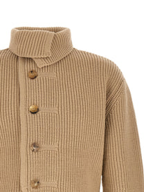 Dries Van Noten Marino Cardigan Beige