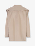 Max Mara Women's Mario Double Breasted Cashmere Coat Beige, view 2