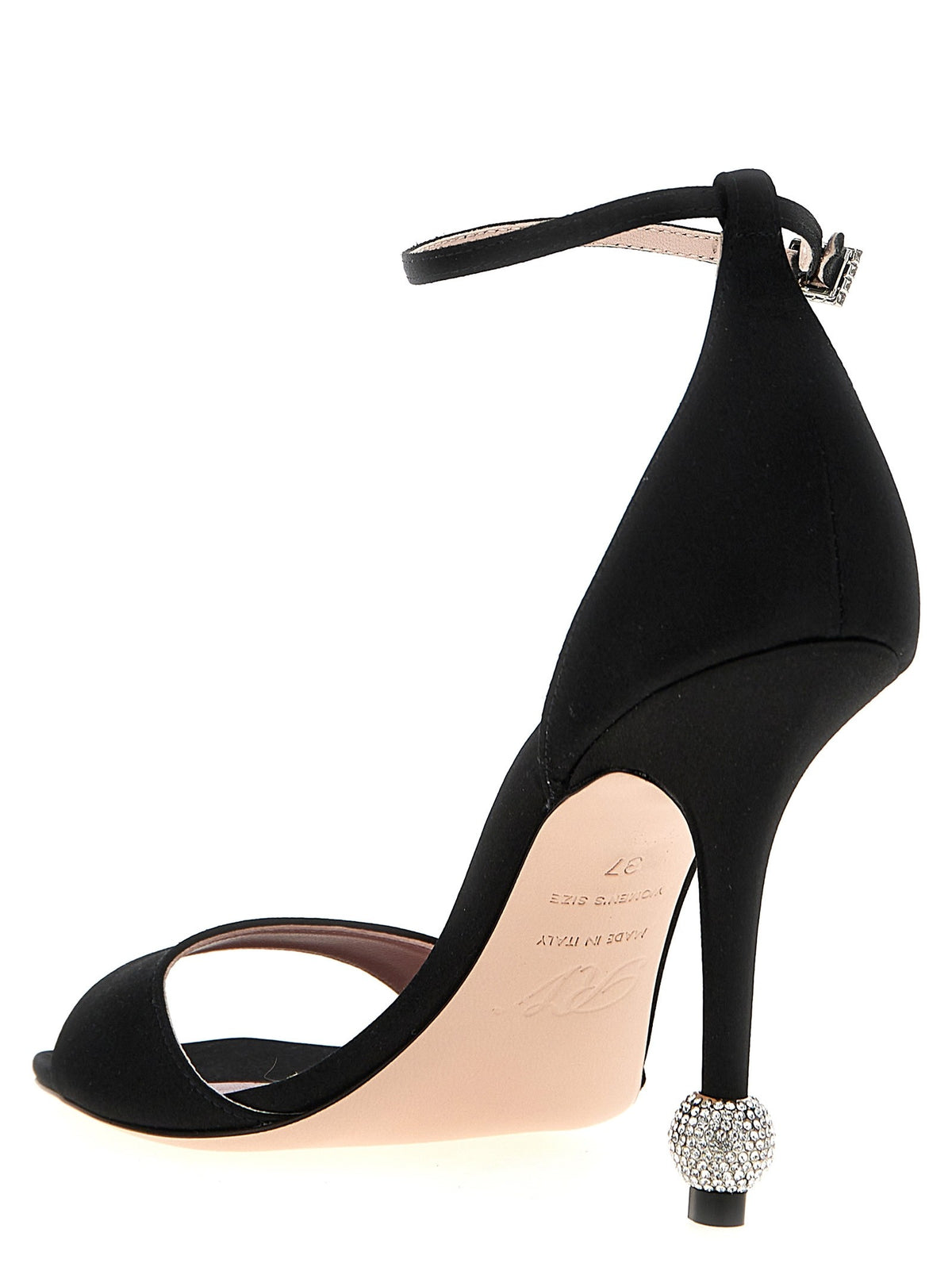 Roger Vivier Marlene Sandals Black, view 3