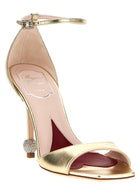 Roger Vivier Marlene Sandals Gold, view 2