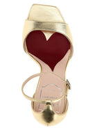 Roger Vivier Marlene Sandals Gold, view 4