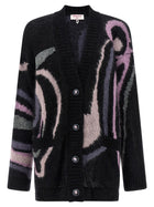 Emilio Pucci Marmo Cardigan Black