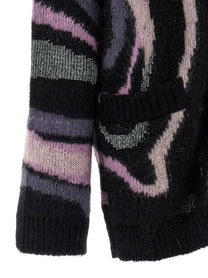 Emilio Pucci Marmo Cardigan Black, view 4