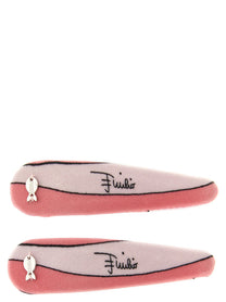 Emilio Pucci Marmo Clothespin Set Blue