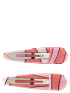 Emilio Pucci Marmo Clothespin Set Blue
