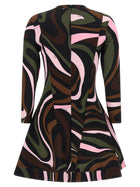 Emilio Pucci Marmo Dress Gold, view 2