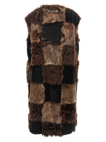 MARNI - MARNI - Long shearling vest - Women’s Outerwear