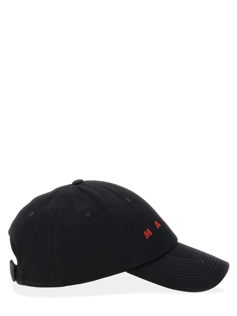 Marni - Marni Baseball Hat With Logo - Men’s Accessories