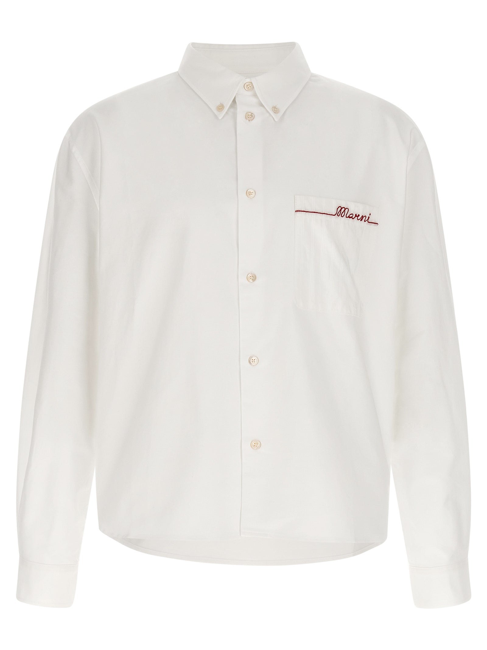 MARNI - MARNI - Embroidery shirt - Men’s Tops